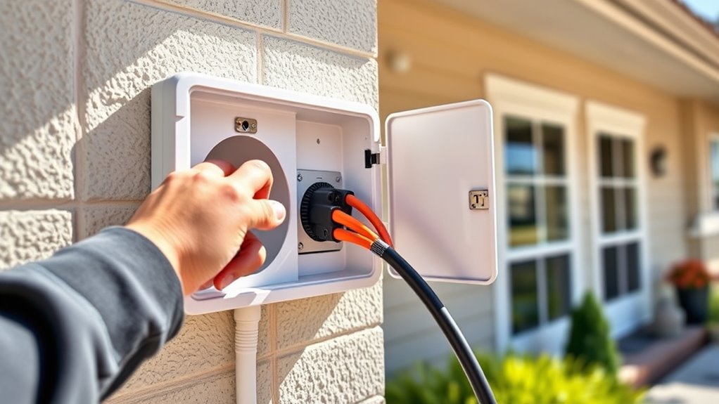 select secure wiring connections