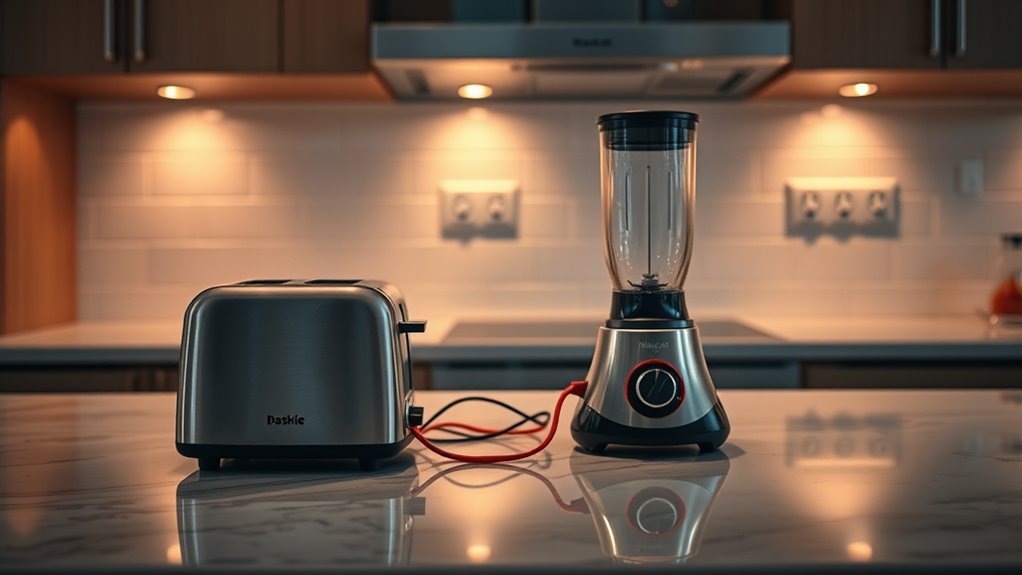 separate kitchen appliance circuits