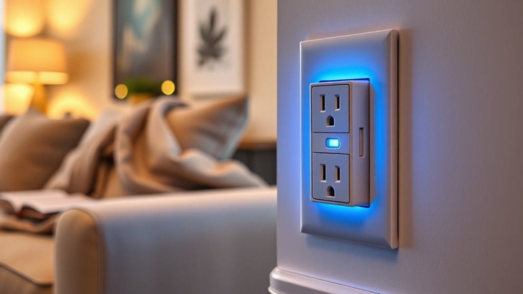 smart aesthetic combined electrical protection