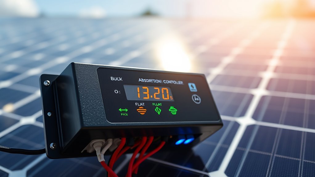 solar charging stage explanation