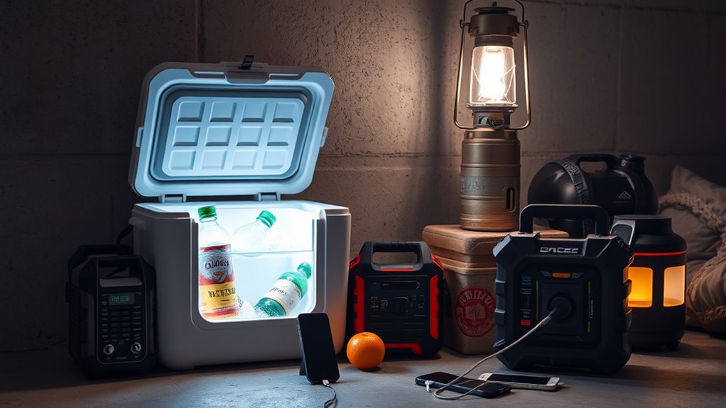 solar powered emergency device charging