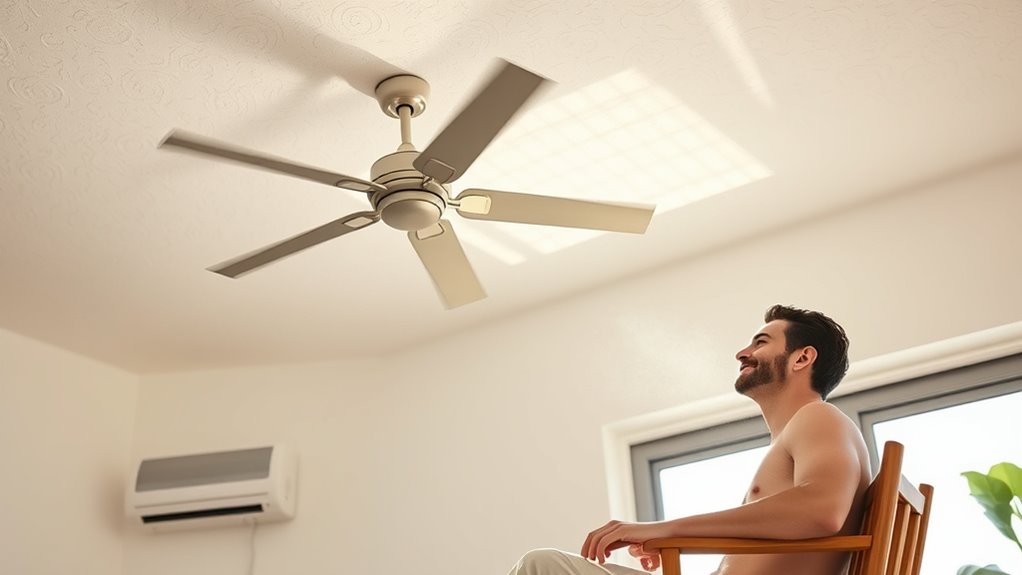 sweat evaporation cools body