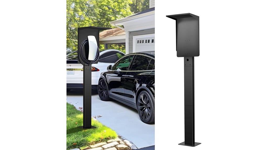 tesla ev charger cover