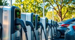 top load balanced ev chargers