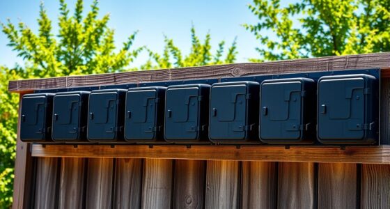 top outdoor generator boxes