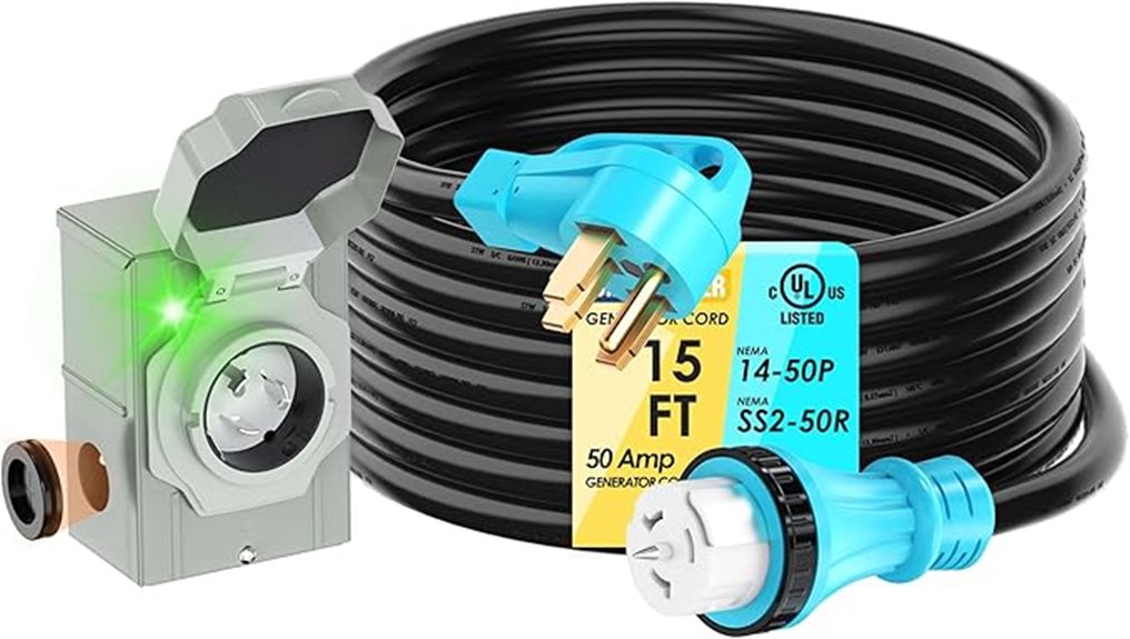 ul listed generator cord