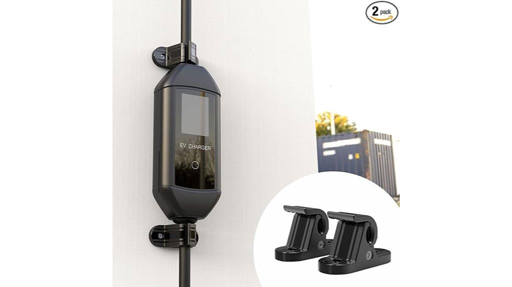 wall mounted ev cable holder