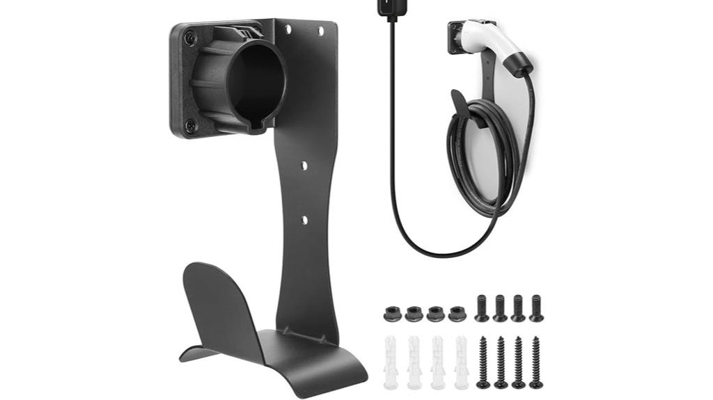 wall mounted ev cable holder