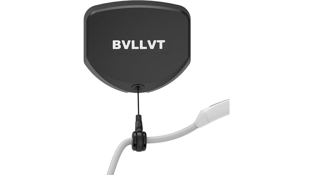 wall mounted ev cable organizer