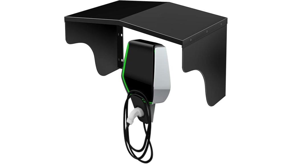 wall mounted ev charger roof