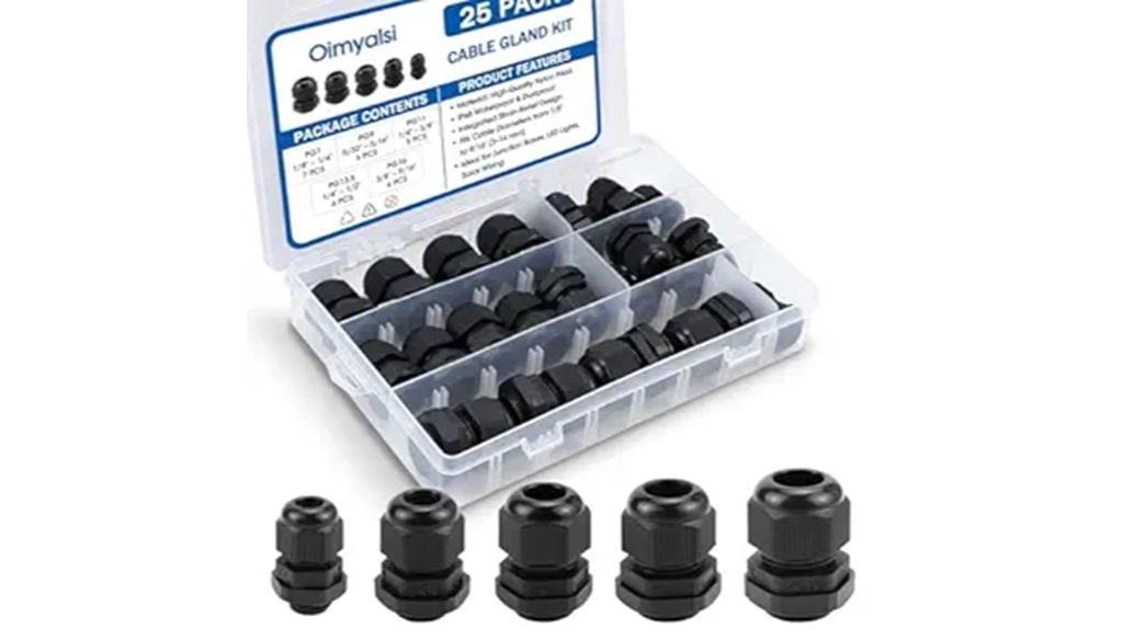 waterproof cable gland kit