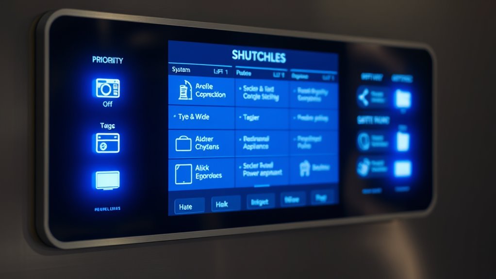 automated shutdown priority management