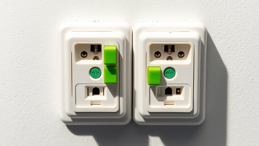 avoid overlapping gfci devices