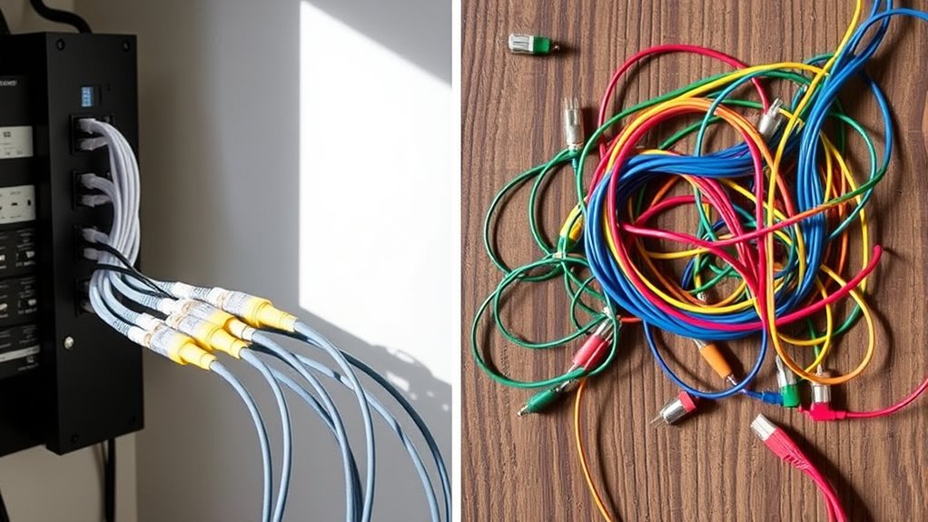 cable flexibility versus simplicity