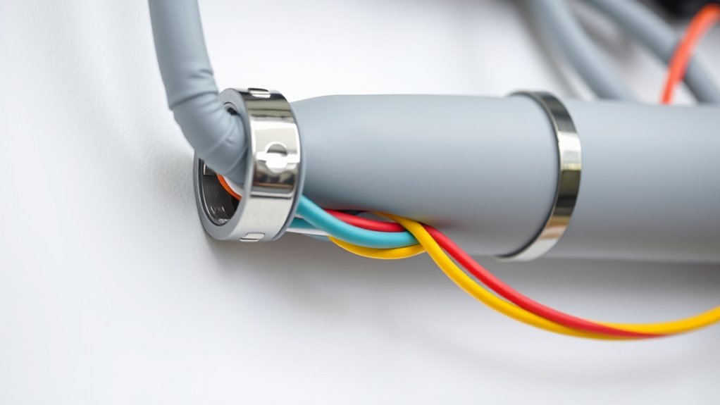 conduit ensures cable protection