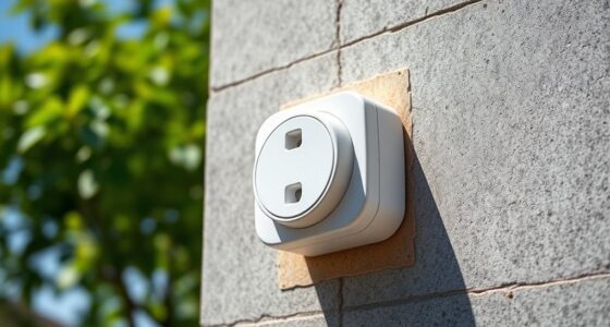 elevate outlets to prevent water