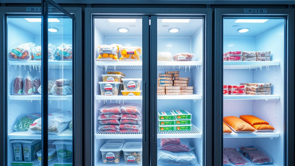 keep freezer closed monitor temperature