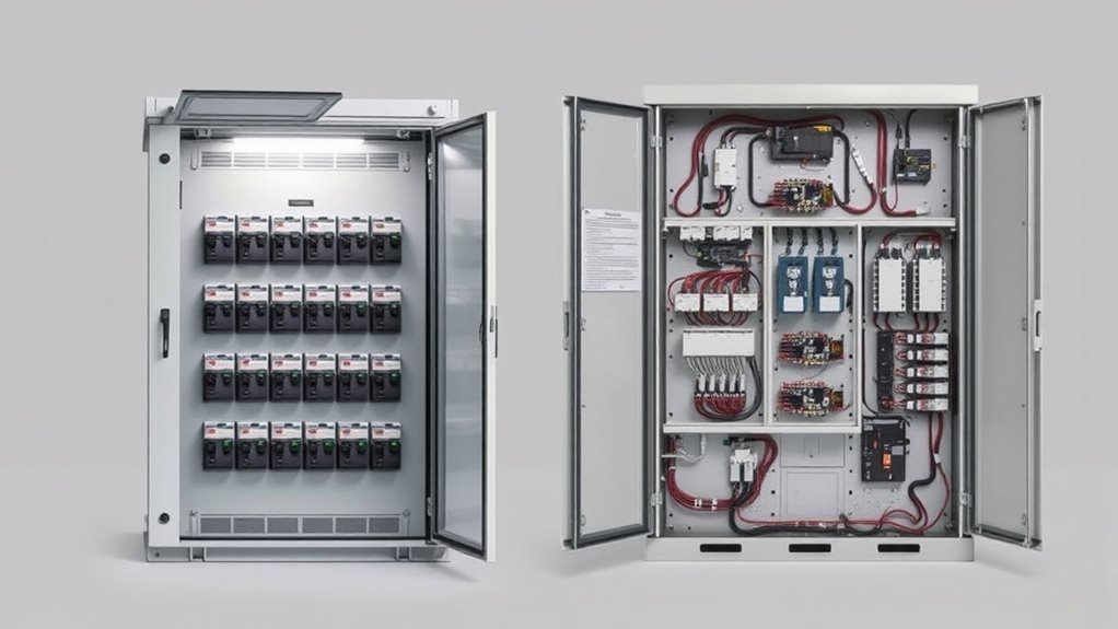 load centers versus panelboards
