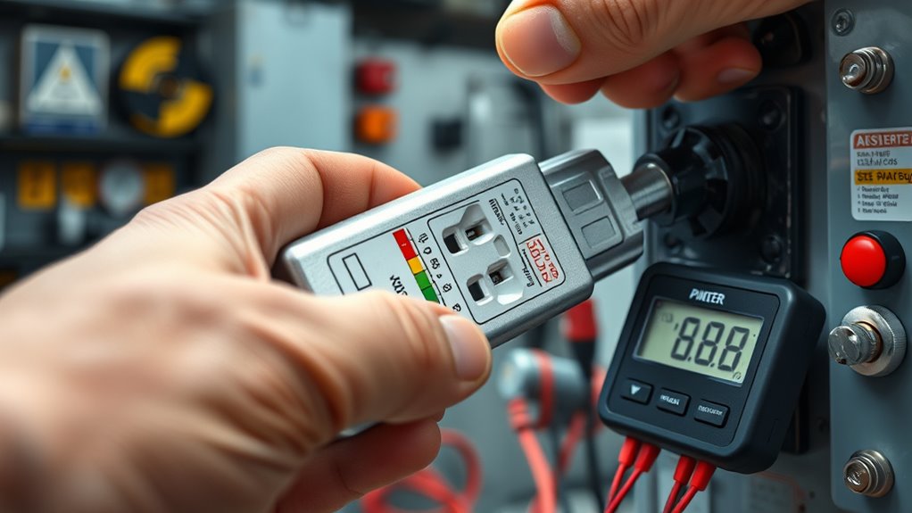 measure appliance amps safely