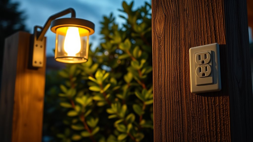 outdoor lighting gfci safety