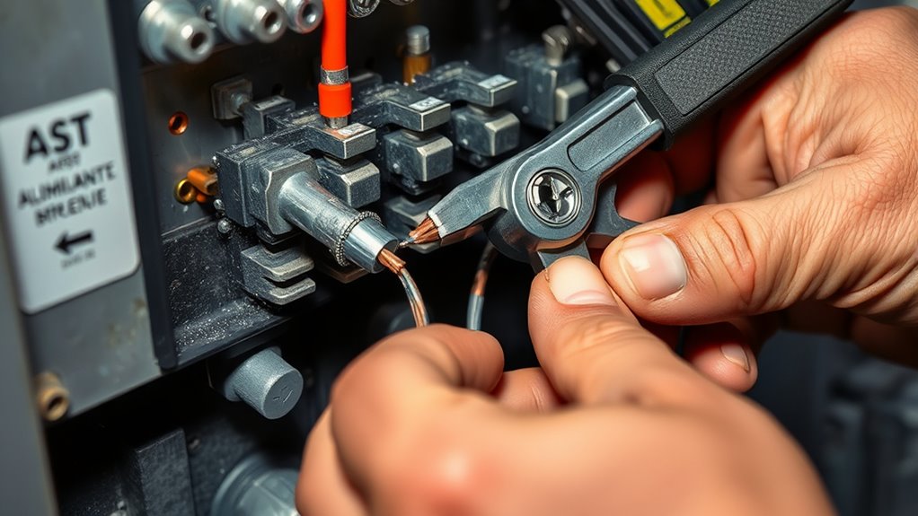 proper aluminum splicing techniques