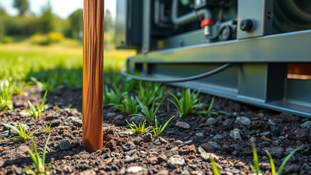 proper grounding for generators