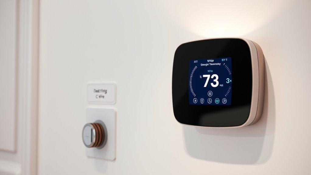 resolving smart thermostat power