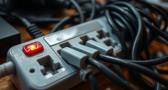 surge strip false tripping