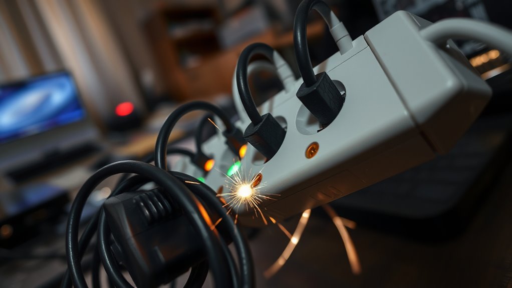 troubleshoot surge strip issues