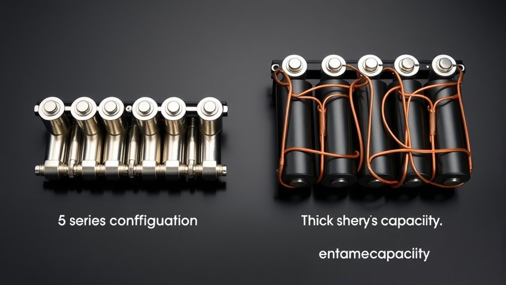voltage and capacity differences