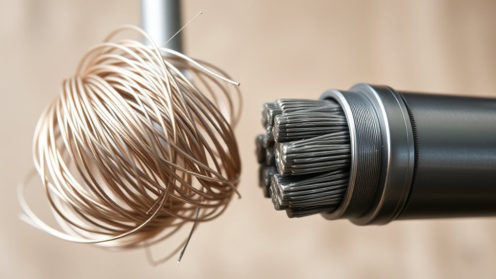 wire flexibility and strength