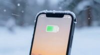 battery efficiency decreases in cold