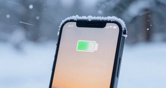 battery efficiency decreases in cold