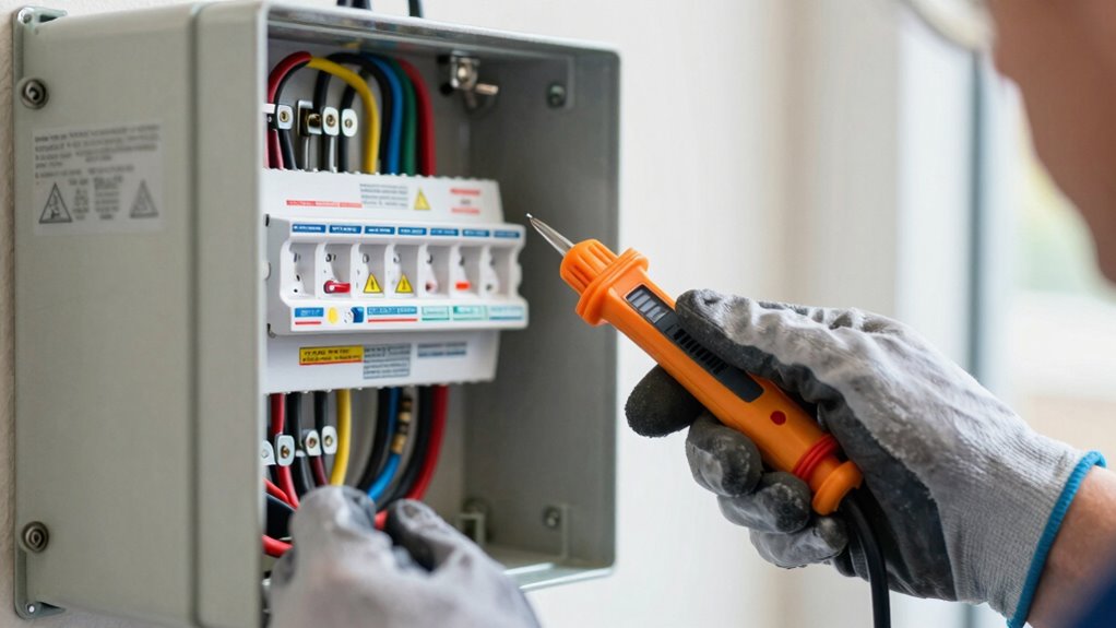 check for electrical hazards