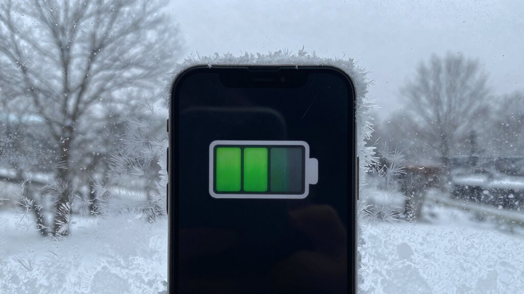 cold weather degrades battery performance