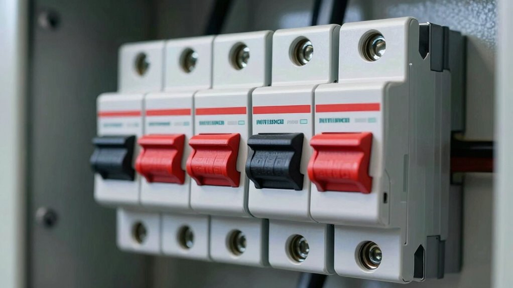 different operation of breakers