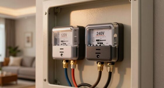different voltages for appliances
