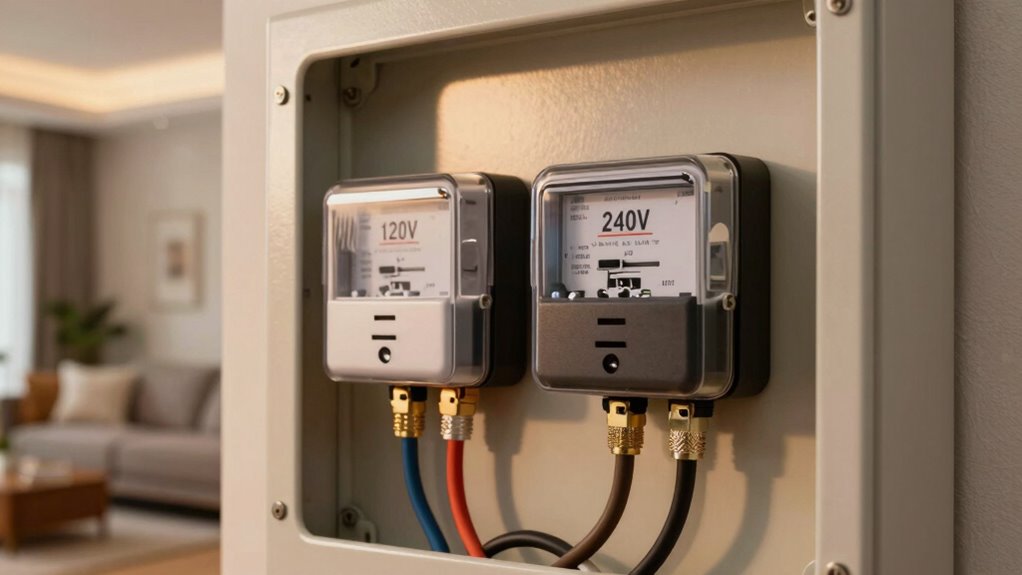 different voltages for appliances