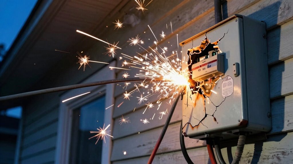 electrical hazard during backfeeding