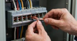 ensuring electrical safety connection