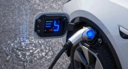 heat reduces charging efficiency