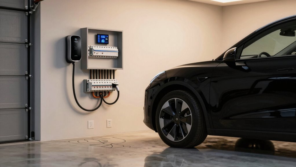 home ev charging load
