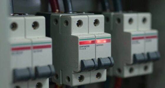 inspect breaker temperature regularly