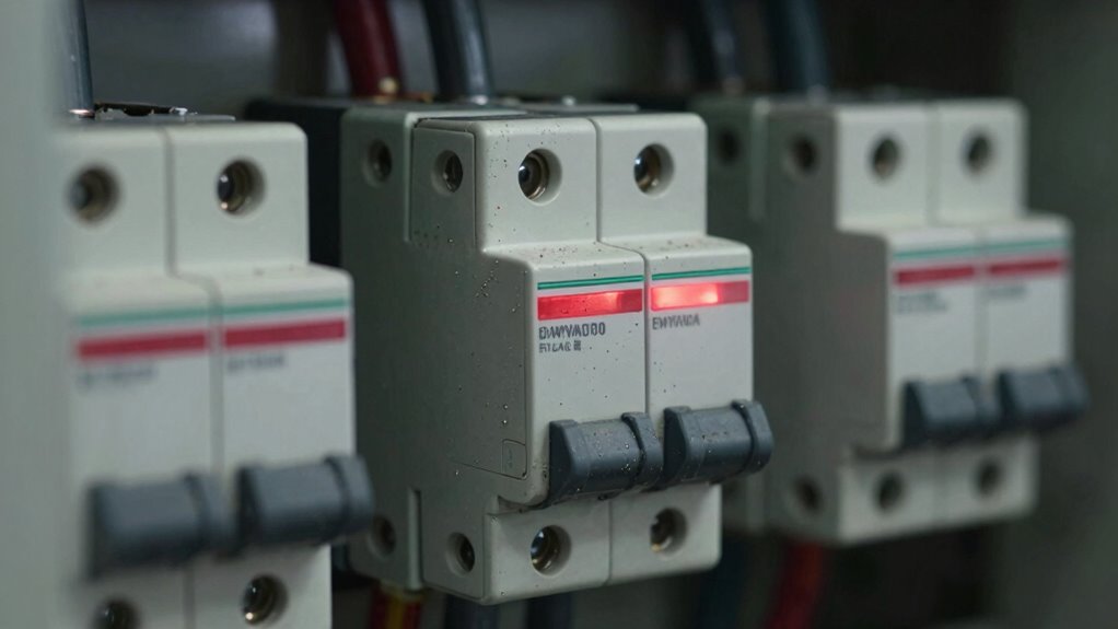 inspect breaker temperature regularly