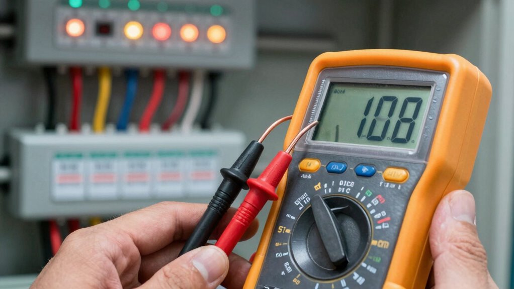 measuring voltage under load
