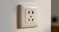 outlet warmth indicates potential issues