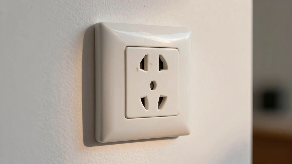 outlet warmth indicates potential issues