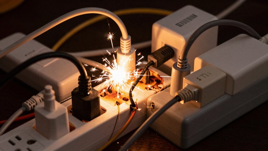overloading power strips dangers