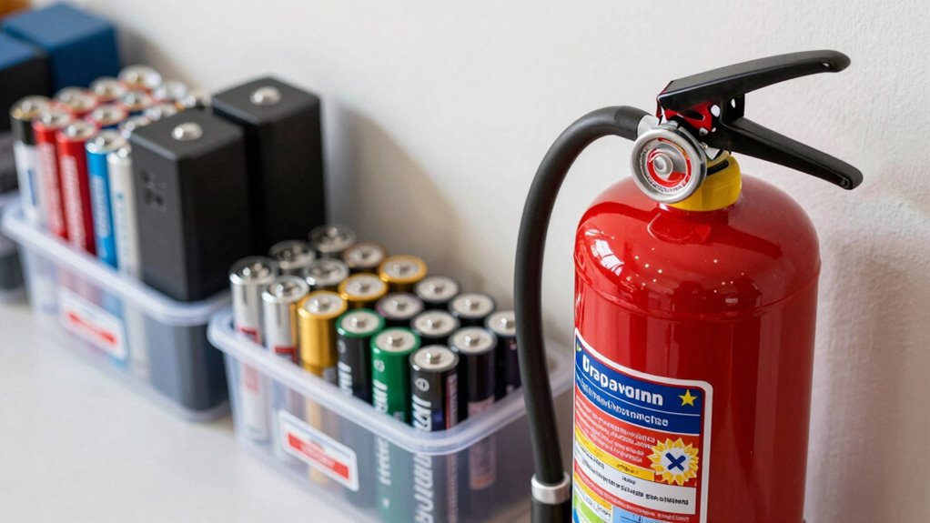 proper battery fire safety measures
