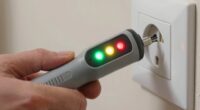 proper receptacle testing technique